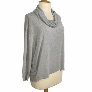 Halcyon 2X Gray Cowl Neck Sweatshirt